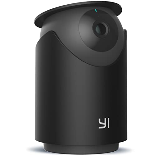 YI Camara Vigilancia 1080p, Camara IP, Camara Seguridad WiFi de Interior con Rotación 360°, Detección de Movimiento, Visión Nocturna, Audio de 2 Vias y Nube con App para iOS y Android (Negro)