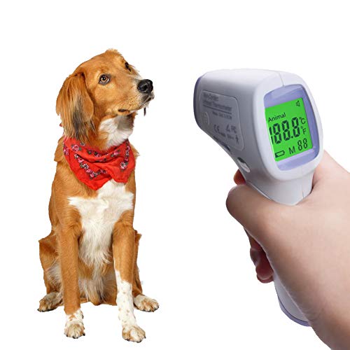 ZZQ Pantalla Digital de Alta precisión doméstico electrónico termómetro termómetro termómetro infrarrojo Animal
