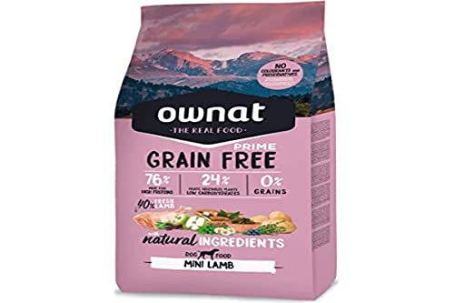 Ownat Grain Free Prime Mini Adult Lamb 3000 g