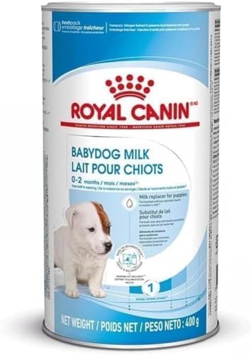 Royal Canin Babydog Milk | 4 x 100 g | Leche en polvo para cachorros | Para el apoyo digestivo | Contenido ajustado de lactosa | Proteína altamente digestible