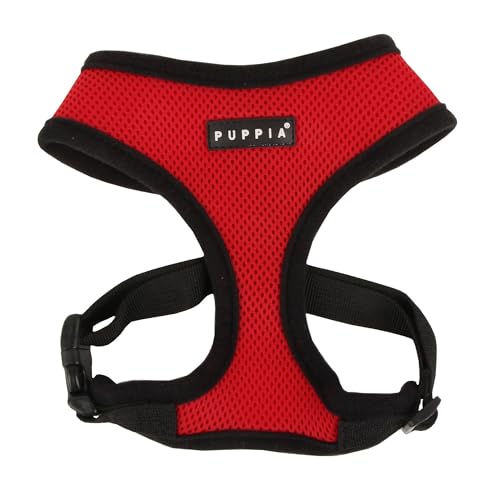 Puppia Harness Soft A Red S