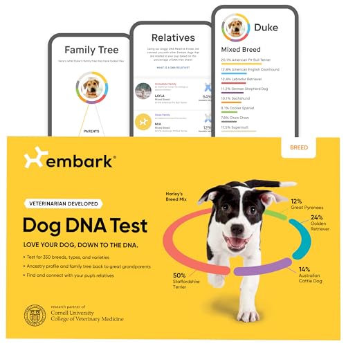 Embark | Prueba de ADN para perro | Kit de identificación de raza